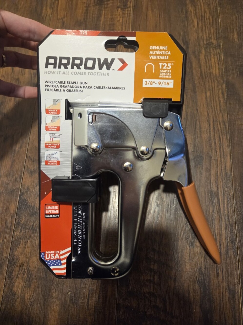 Arrow T25 Wire/Cable Staple Gun